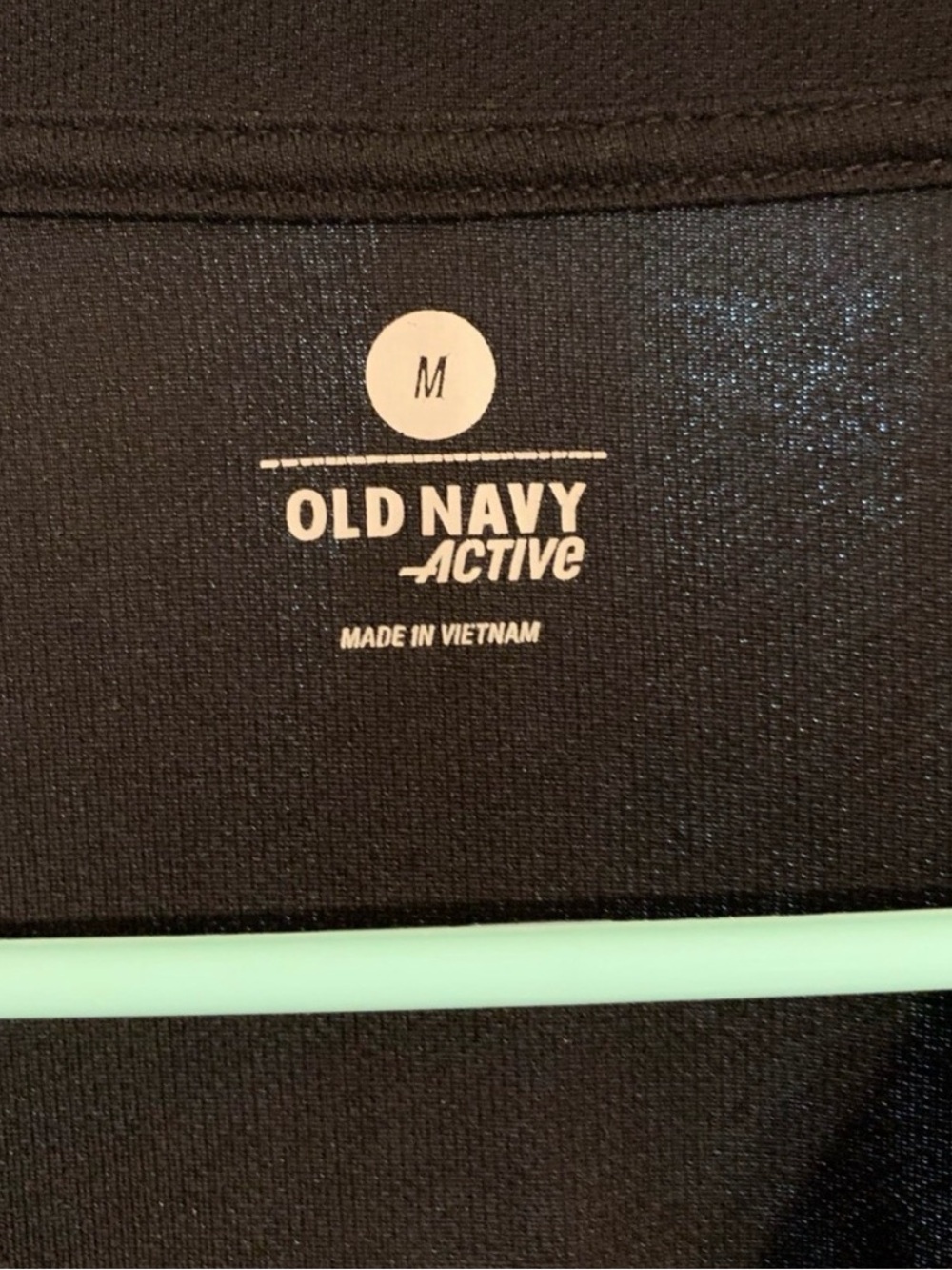 Old Navy Black Long-Sleeve Athletic Crew Shirt - Picture 3 of 3